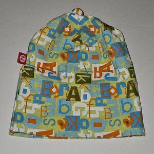 Zutano Letter Alphabet Baby Hat Cap 0-6 Months Green Blue Orange White